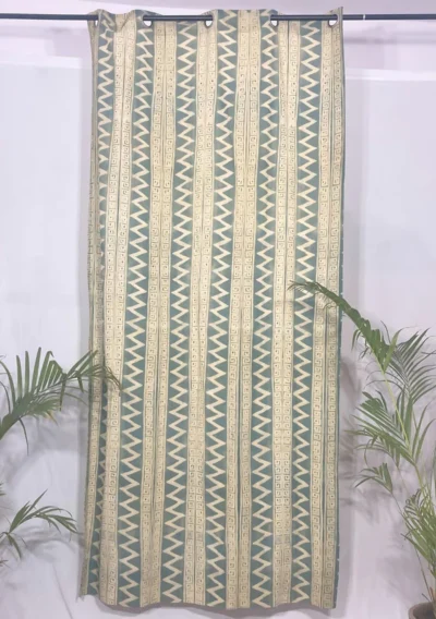 Handcrafted Shibori Curtains