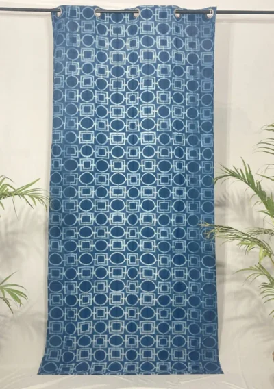 Handcrafted Shibori Curtains